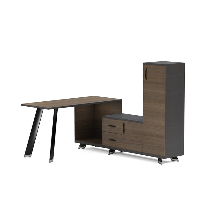 AF Essence-Tribeca | Christian L-shaped Executive Desk WX-NW003