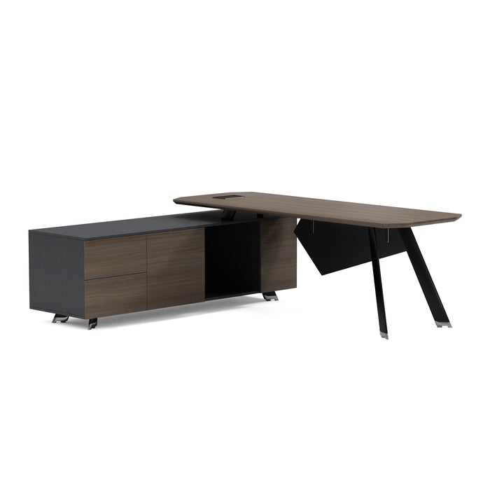 AF Essence-Tribeca | Genesis L-shaped Executive Desk WX-NW001