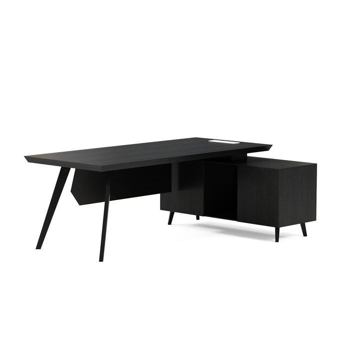 Granger 79" L-shaped Executive Desk | AF Essence Mooreen WX-E1507