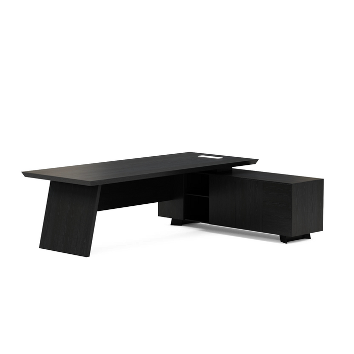 Nepal 95" L-shaped Executive Desk | AF Essence Mooreen WX-E1502