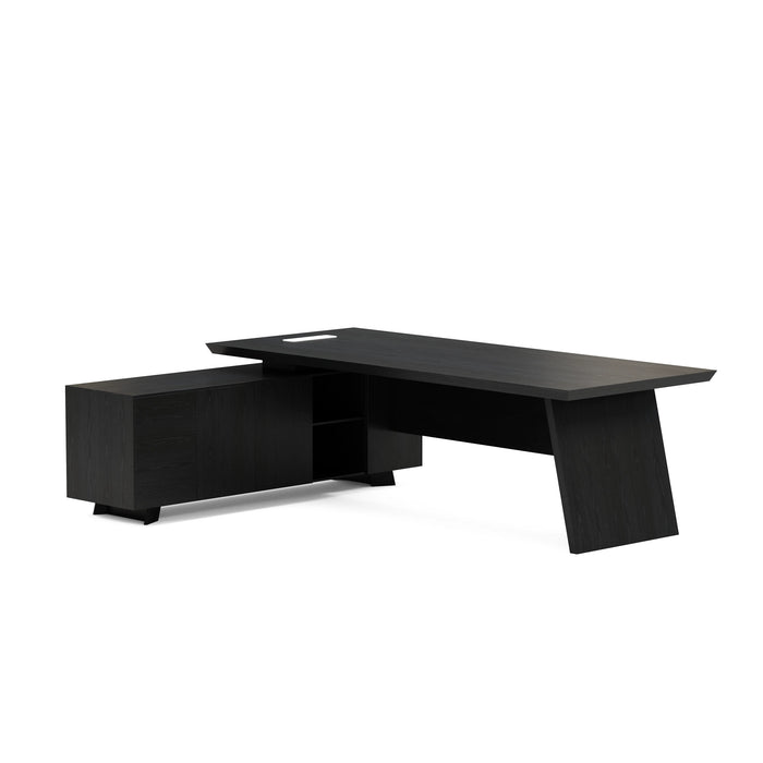 Nepal 95" L-shaped Executive Desk | AF Essence Mooreen WX-E1502