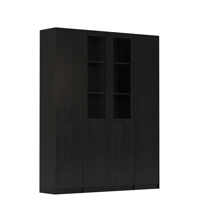 Wyatt 31-63" Closed Cabinet Shelving Unit | AF Essence Tribeca WX-NS2807-9