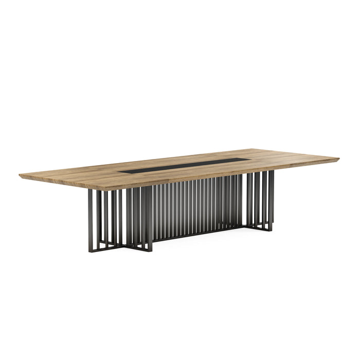 Felipe 12' Rectangular Conference Room Table with Laminate Finishing | AF Essence Tribeca WX-N2811