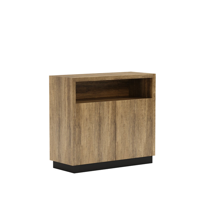 Madeline 39-58" Credenza Cabinet Shelving Unit | AF Essence Carnegie WX-MT002-3