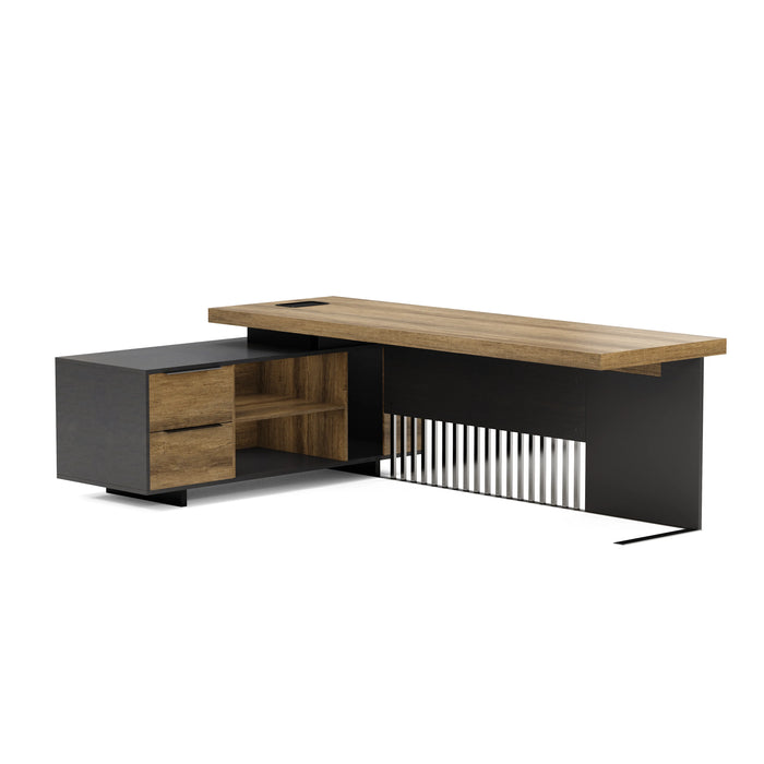 AF Essence-Tribeca | Cecilia L-shaped Executive Desk WX-N2802