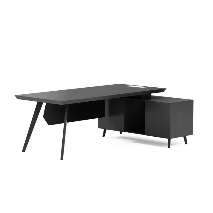 Granger 79" L-shaped Executive Desk | AF Essence Mooreen WX-E1507