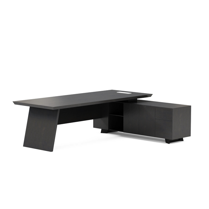 Nepal 95" L-shaped Executive Desk | AF Essence Mooreen WX-E1502