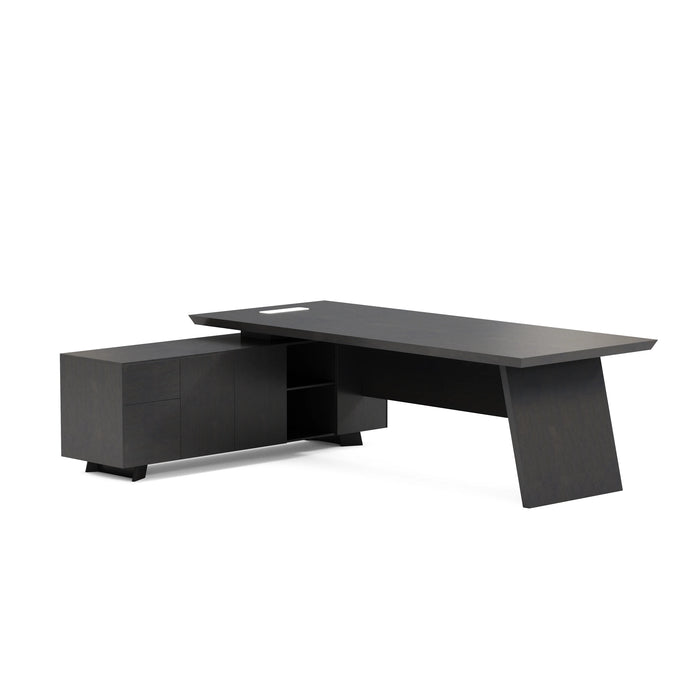 Nepal 95" L-shaped Executive Desk | AF Essence Mooreen WX-E1502