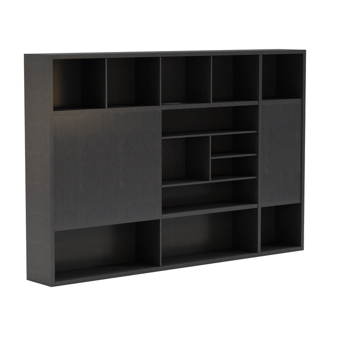 Calvin 118" Library Wall Shelving Unit | AF Essence Tribeca WX-NS2805