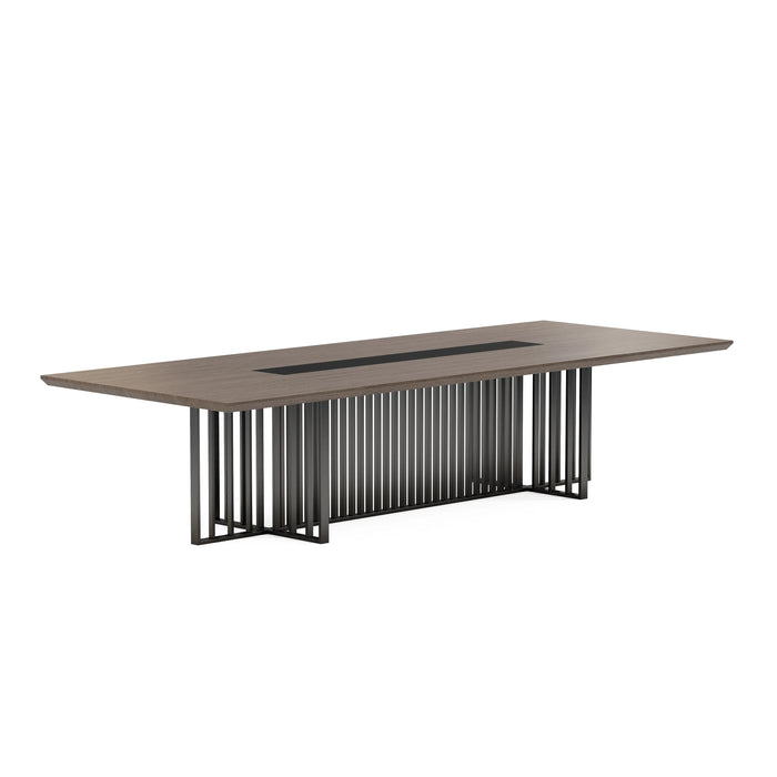 Felipe 12' Rectangular Conference Room Table with Laminate Finishing | AF Essence Tribeca WX-N2811