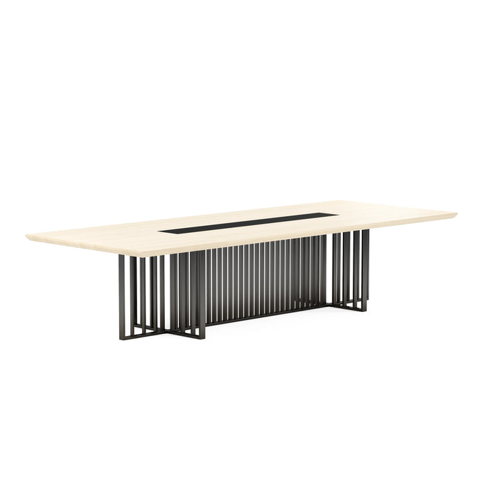 Felipe 12' Rectangular Conference Room Table with Laminate Finishing | AF Essence Tribeca WX-N2811