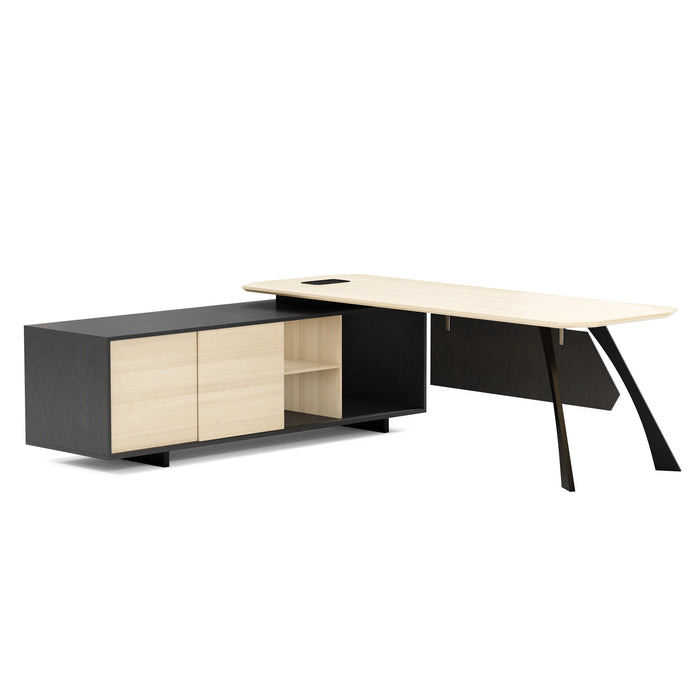 AF Essence-Tribeca | Nikolai L-shaped Executive Desk WX-N2805