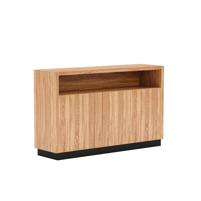 Madeline 39-58" Credenza Cabinet Shelving Unit | AF Essence Carnegie WX-MT002-3