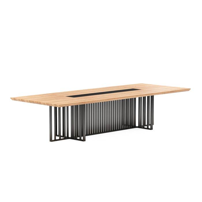 Felipe 12' Rectangular Conference Room Table with Laminate Finishing | AF Essence Tribeca WX-N2811