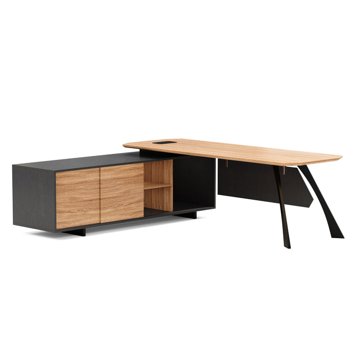 AF Essence-Tribeca | Nikolai L-shaped Executive Desk WX-N2805