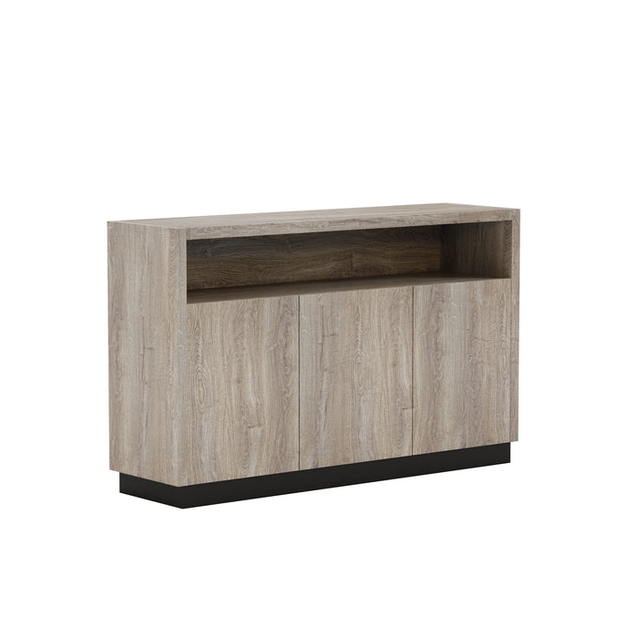 Madeline 39-58" Credenza Cabinet Shelving Unit | AF Essence Carnegie WX-MT002-3