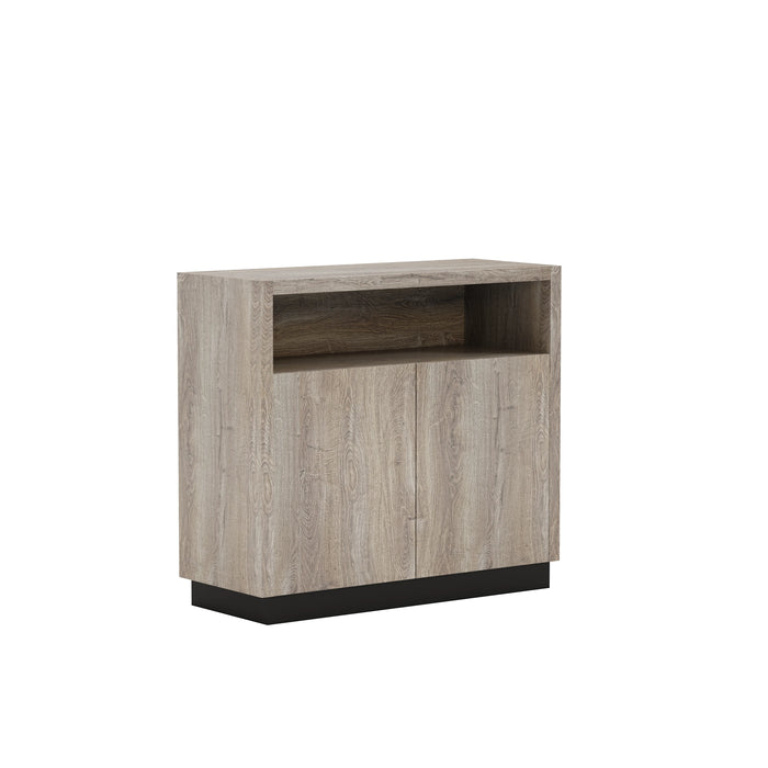 Madeline 39-58" Credenza Cabinet Shelving Unit | AF Essence Carnegie WX-MT002-3