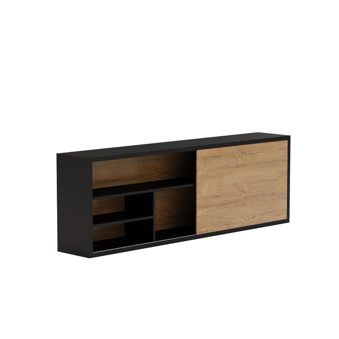 Jeremiah 95" Credenza Shelving Unit | AF Essence Tribeca WX-NS2806