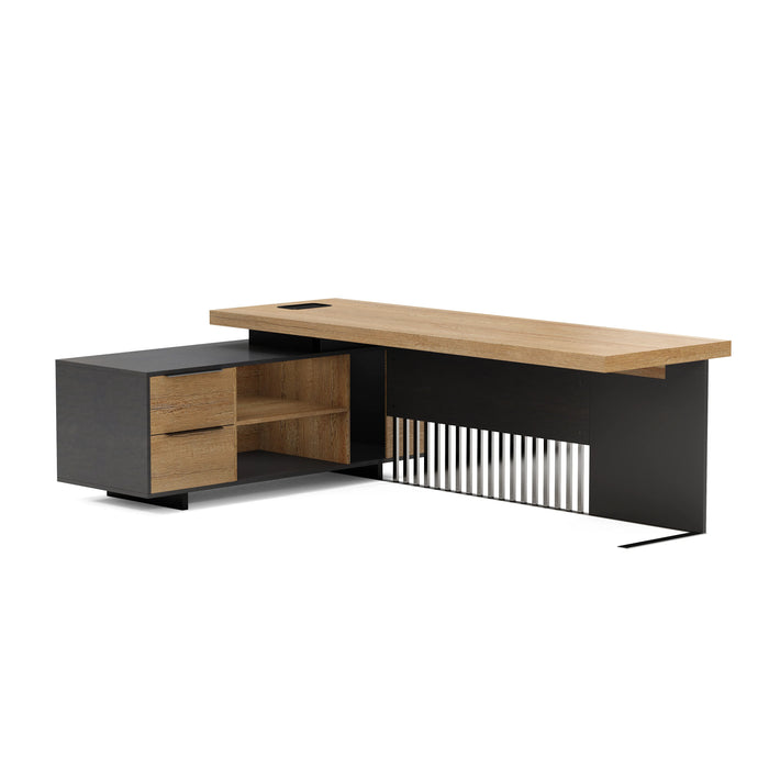 AF Essence-Tribeca | Cecilia L-shaped Executive Desk WX-N2802