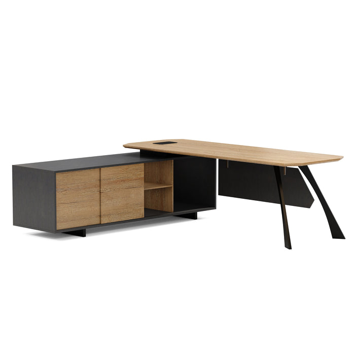 AF Essence-Tribeca | Nikolai L-shaped Executive Desk WX-N2805