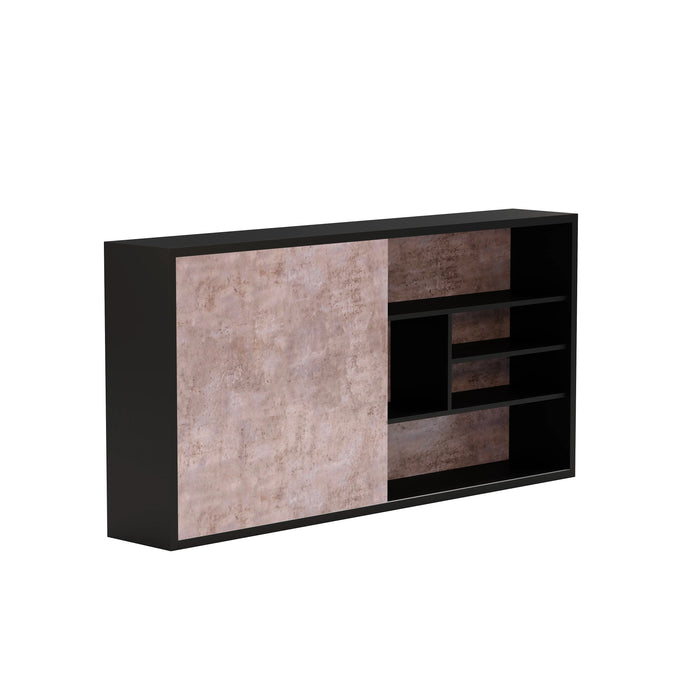 Jeremiah 95" Credenza Shelving Unit | AF Essence Tribeca WX-NS2806