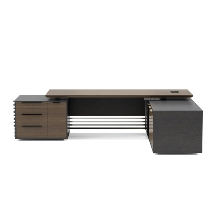 AF Essence-Tribeca | Anderson Adjustable L-shaped Executive Desk WX-N2801-LIFT