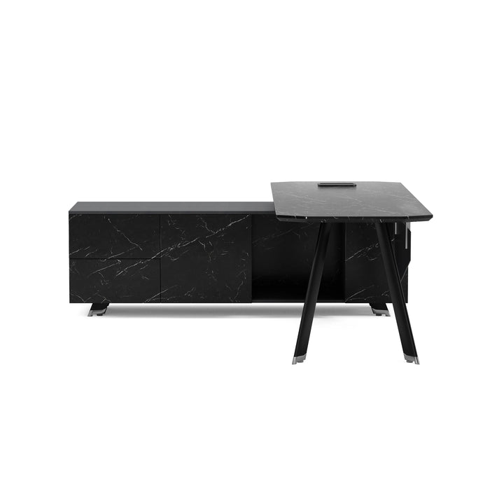 AF Essence-Tribeca | Genesis L-shaped Executive Desk WX-NW001