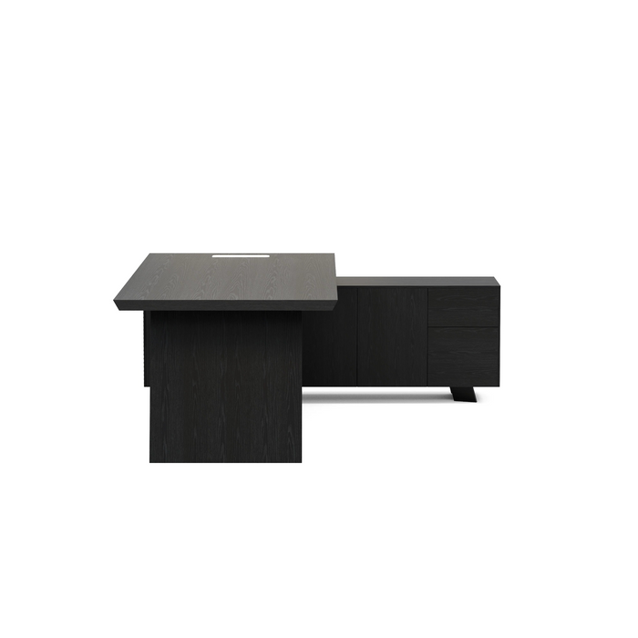 Nepal 95" L-shaped Executive Desk | AF Essence Mooreen WX-E1502