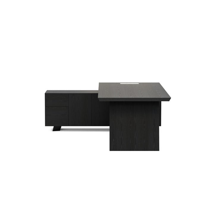 Nepal 95" L-shaped Executive Desk | AF Essence Mooreen WX-E1502