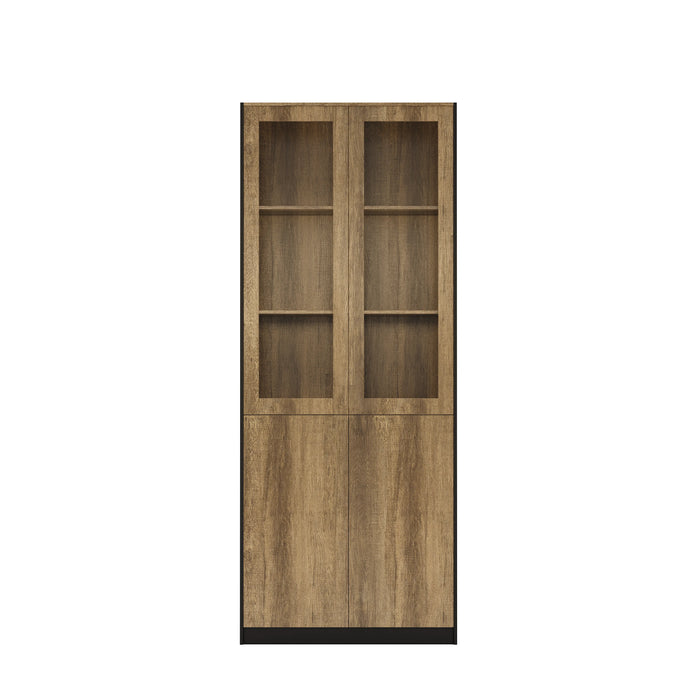 Wyatt 31-63" Closed Cabinet Shelving Unit | AF Essence Tribeca WX-NS2807-9