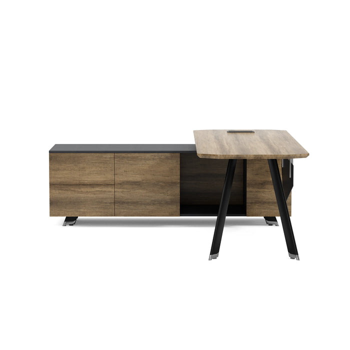 AF Essence-Tribeca | Genesis L-shaped Executive Desk WX-NW001