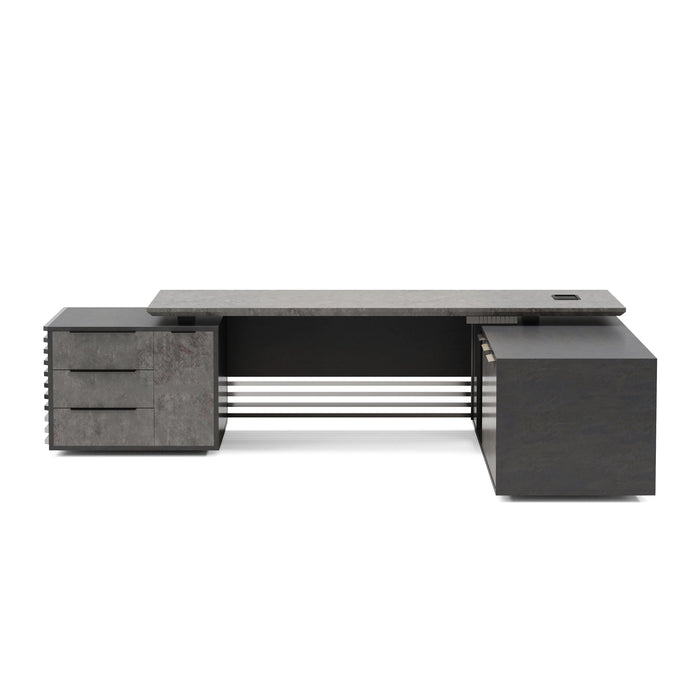 AF Essence-Tribeca | Anderson Adjustable L-shaped Executive Desk WX-N2801-LIFT