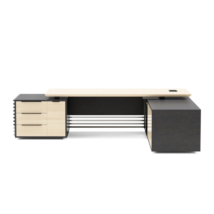 AF Essence-Tribeca | Anderson Adjustable L-shaped Executive Desk WX-N2801-LIFT