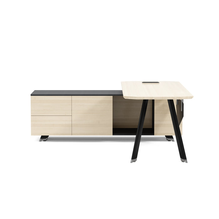 AF Essence-Tribeca | Genesis L-shaped Executive Desk WX-NW001