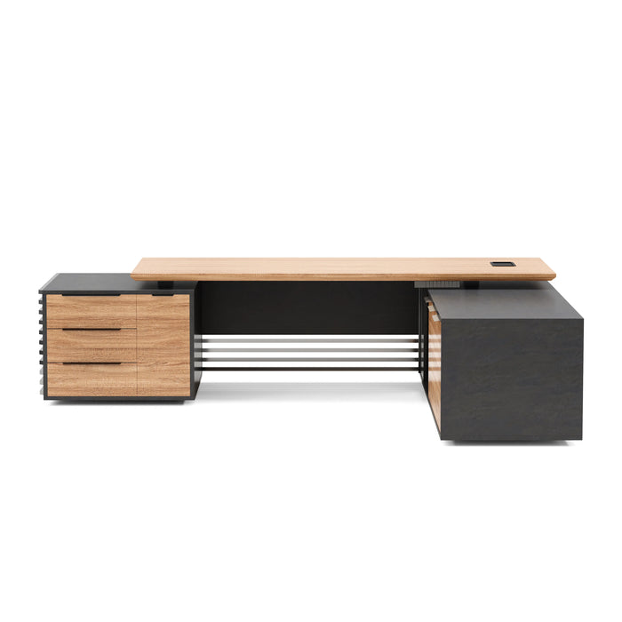 AF Essence-Tribeca | Anderson Adjustable L-shaped Executive Desk WX-N2801-LIFT