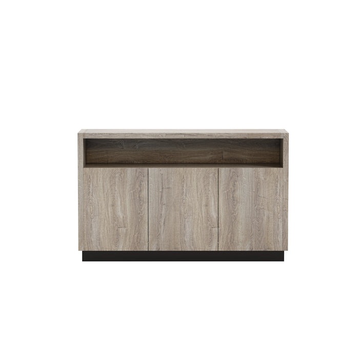 Madeline 39-58" Credenza Cabinet Shelving Unit | AF Essence Carnegie WX-MT002-3