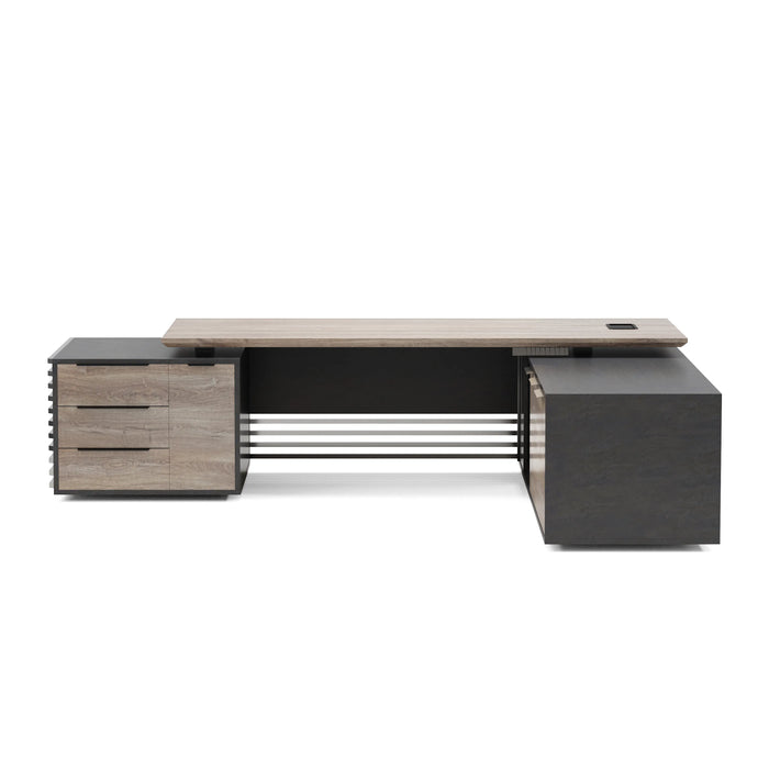 AF Essence-Tribeca | Anderson Adjustable L-shaped Executive Desk WX-N2801-LIFT