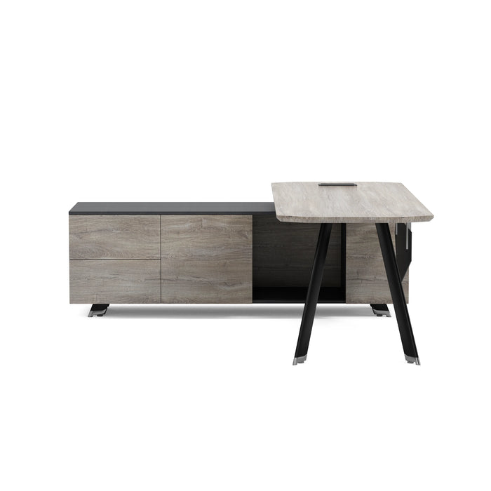 AF Essence-Tribeca | Genesis L-shaped Executive Desk WX-NW001