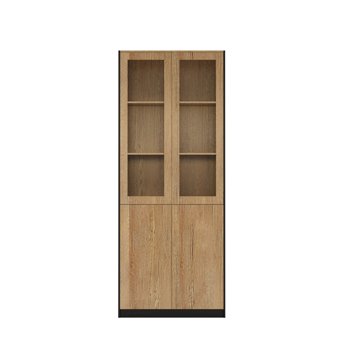 Wyatt 31-63" Closed Cabinet Shelving Unit | AF Essence Tribeca WX-NS2807-9