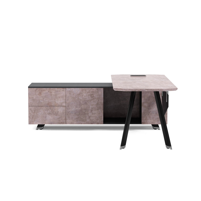 AF Essence-Tribeca | Genesis L-shaped Executive Desk WX-NW001