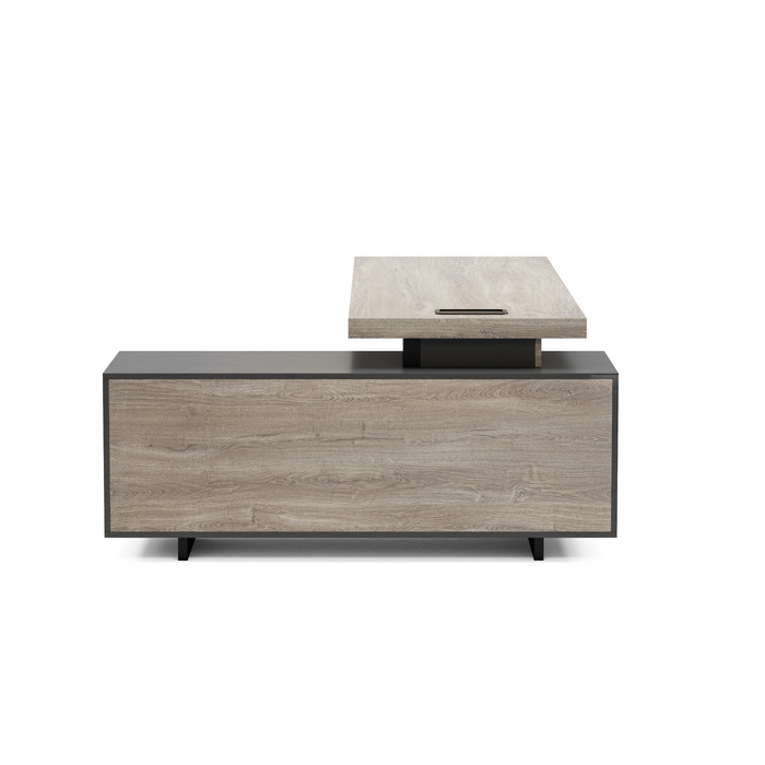 Cecilia 95" L-shaped Executive Desk | AF Essence Tribeca WX-N2802