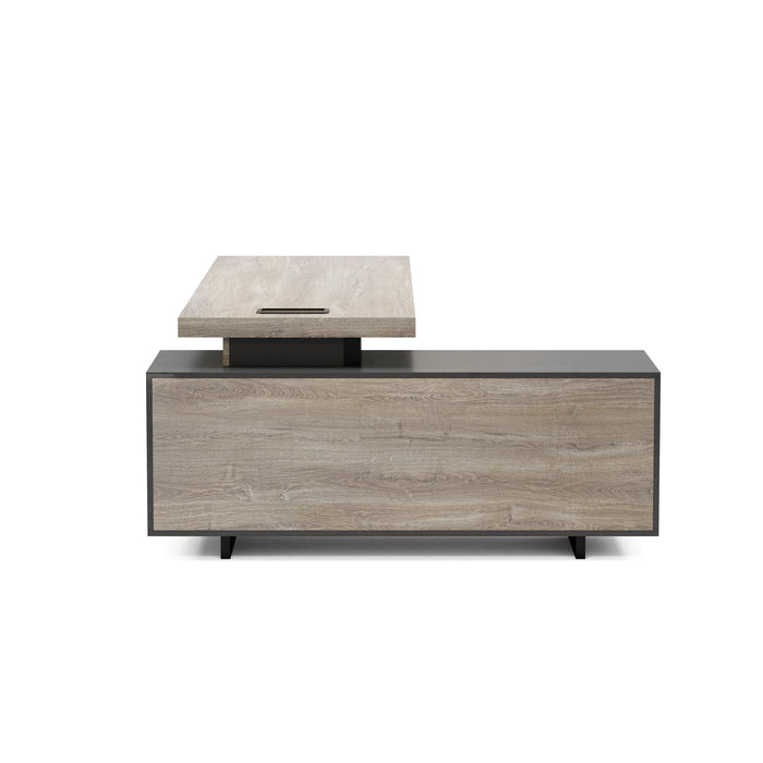 Cecilia 95" L-shaped Executive Desk | AF Essence Tribeca WX-N2802