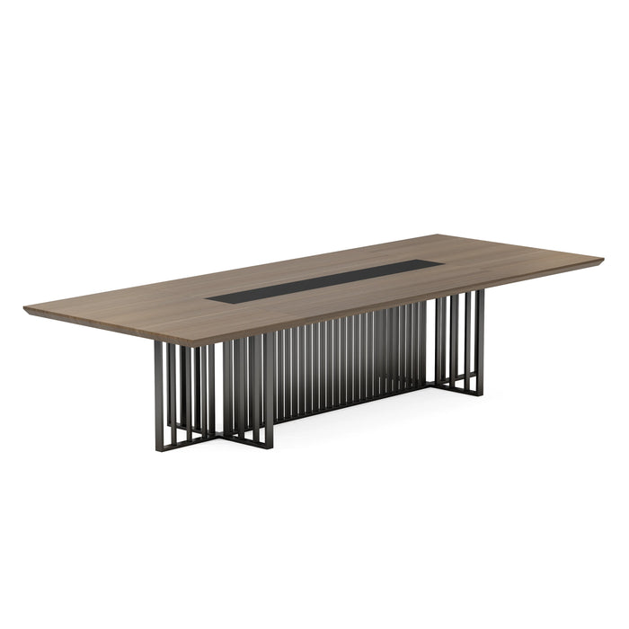 Felipe 12' Rectangular Conference Room Table with Laminate Finishing | AF Essence Tribeca WX-N2811