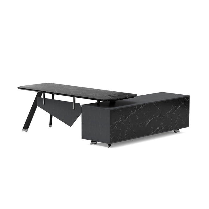 AF Essence-Tribeca | Genesis L-shaped Executive Desk WX-NW001