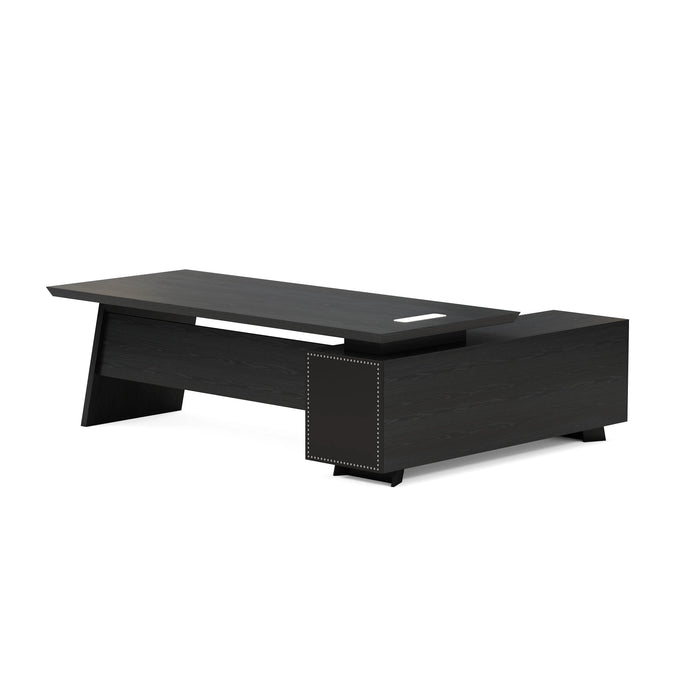 Nepal 95" L-shaped Executive Desk | AF Essence Mooreen WX-E1502