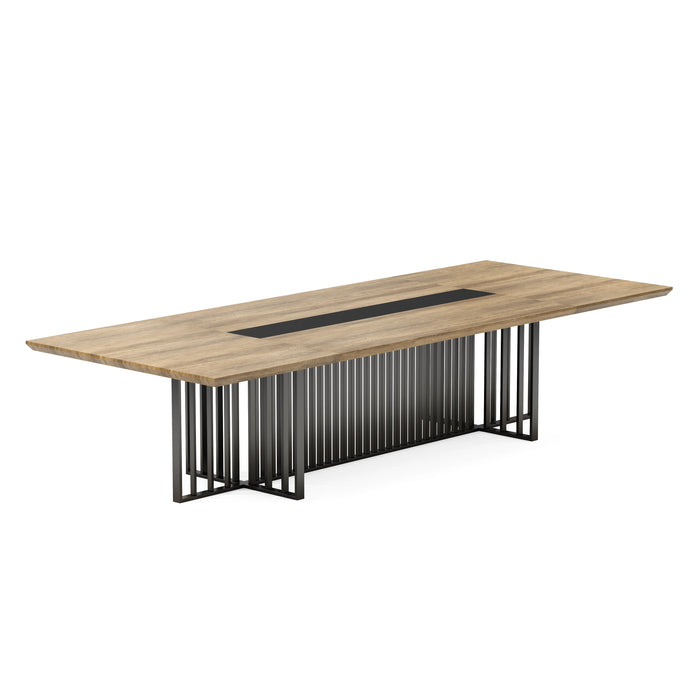 Felipe 12' Rectangular Conference Room Table with Laminate Finishing | AF Essence Tribeca WX-N2811