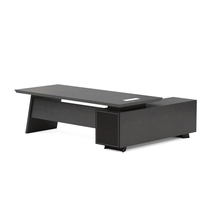 Nepal 95" L-shaped Executive Desk | AF Essence Mooreen WX-E1502