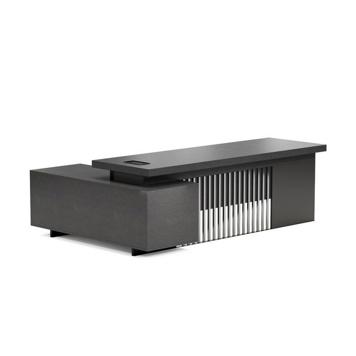 Cecilia 95" L-shaped Executive Desk | AF Essence Tribeca WX-N2802