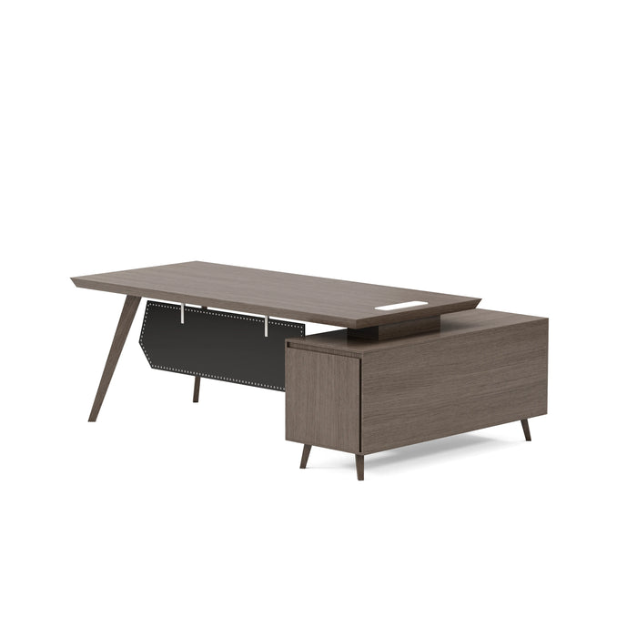 Granger 79" L-shaped Executive Desk | AF Essence Mooreen WX-E1507