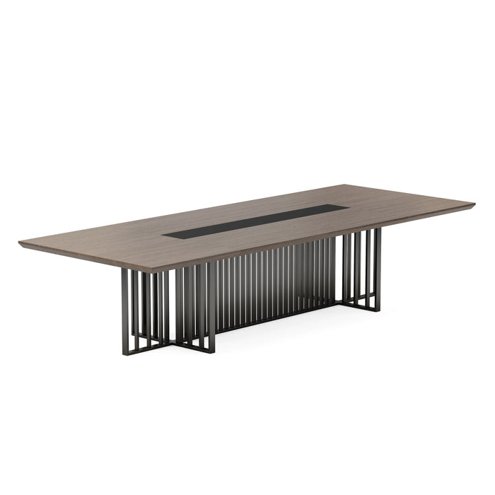 Felipe 12' Rectangular Conference Room Table with Laminate Finishing | AF Essence Tribeca WX-N2811